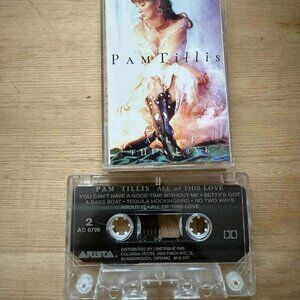 Pam Tillis – All Of This Love Vintage Cassette Tape VG+ C40